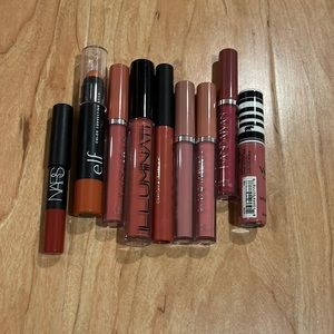 NEVER USED lipglosses and one color corrector
